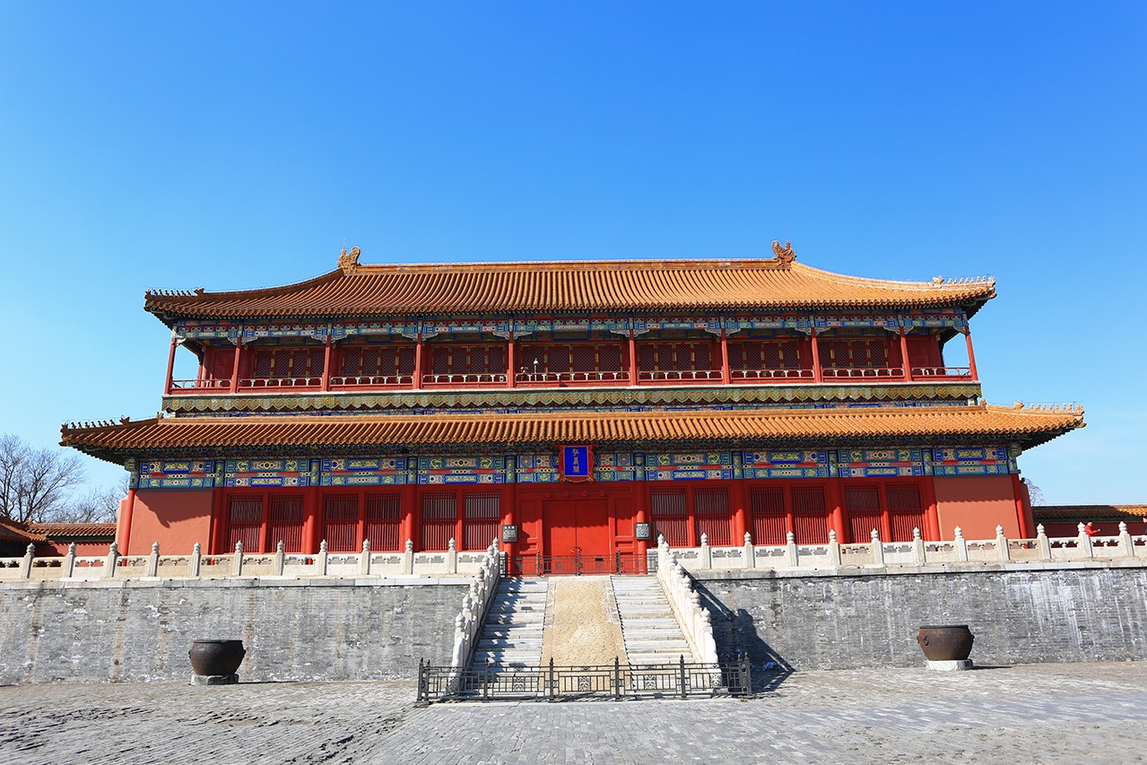 北京故宫北门图片
